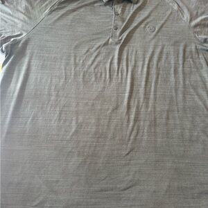 Hurley Men's Gray/Green Polo Shirt